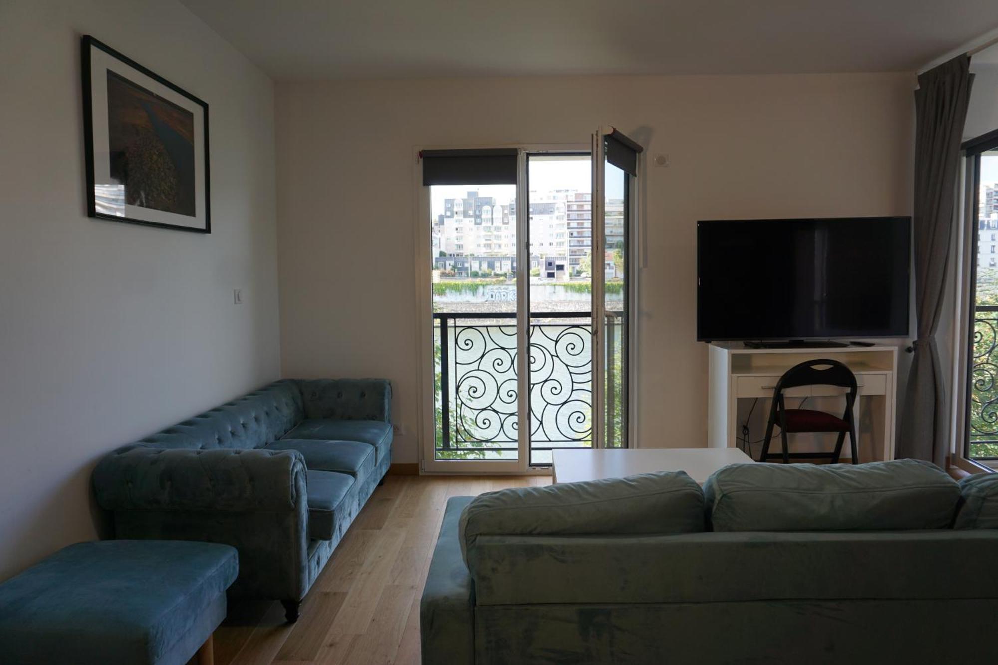 Residences Grande Jatte, Bord De Seine, Suites 52M2 A 97M2, Hopital Americain A 600M 塞纳河畔讷伊 外观 照片