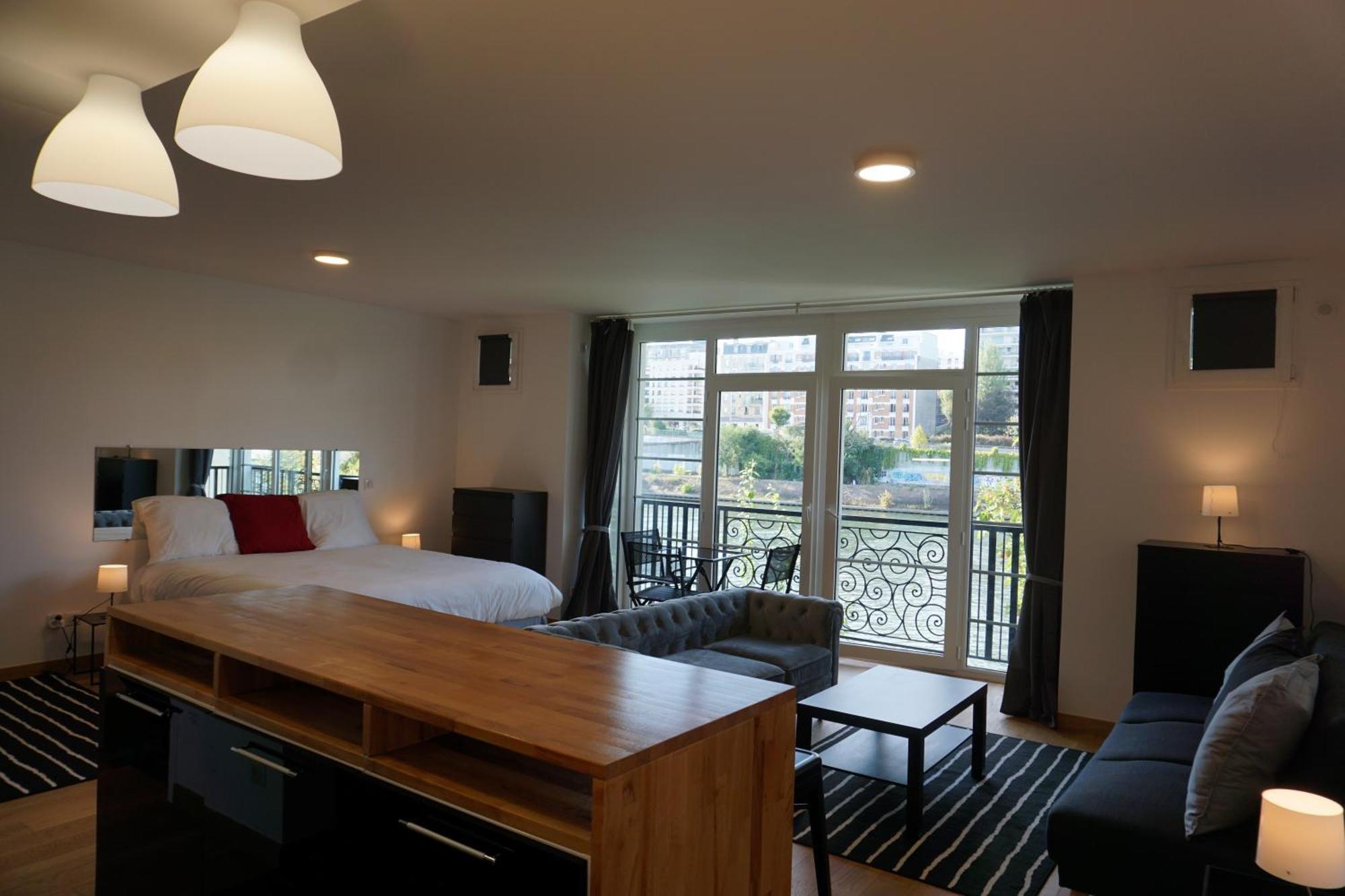Residences Grande Jatte, Bord De Seine, Suites 52M2 A 97M2, Hopital Americain A 600M 塞纳河畔讷伊 外观 照片