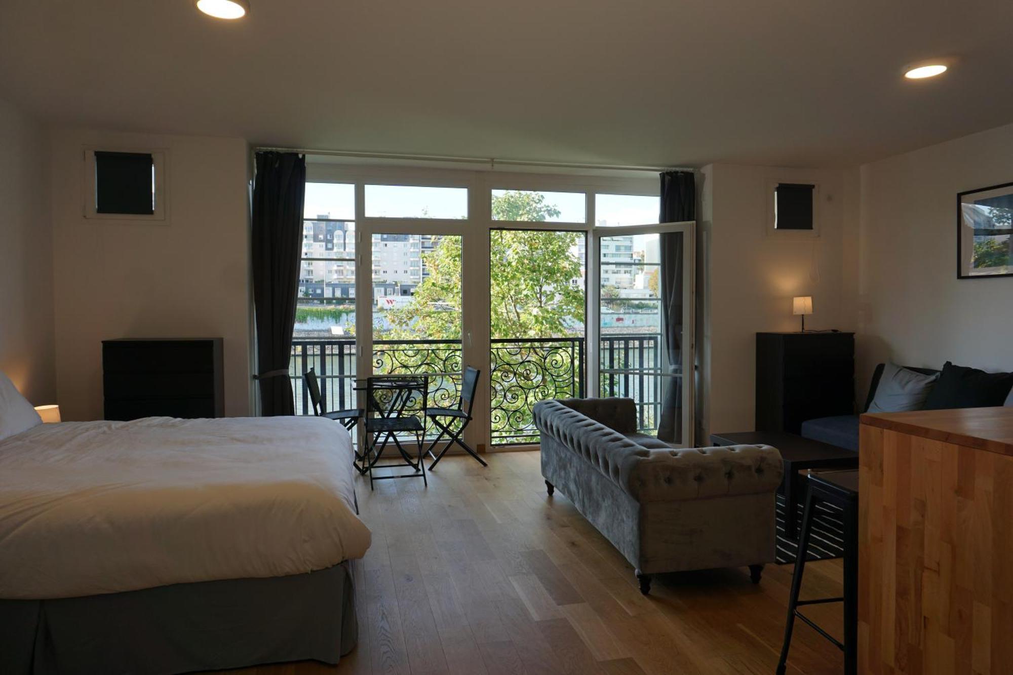 Residences Grande Jatte, Bord De Seine, Suites 52M2 A 97M2, Hopital Americain A 600M 塞纳河畔讷伊 外观 照片