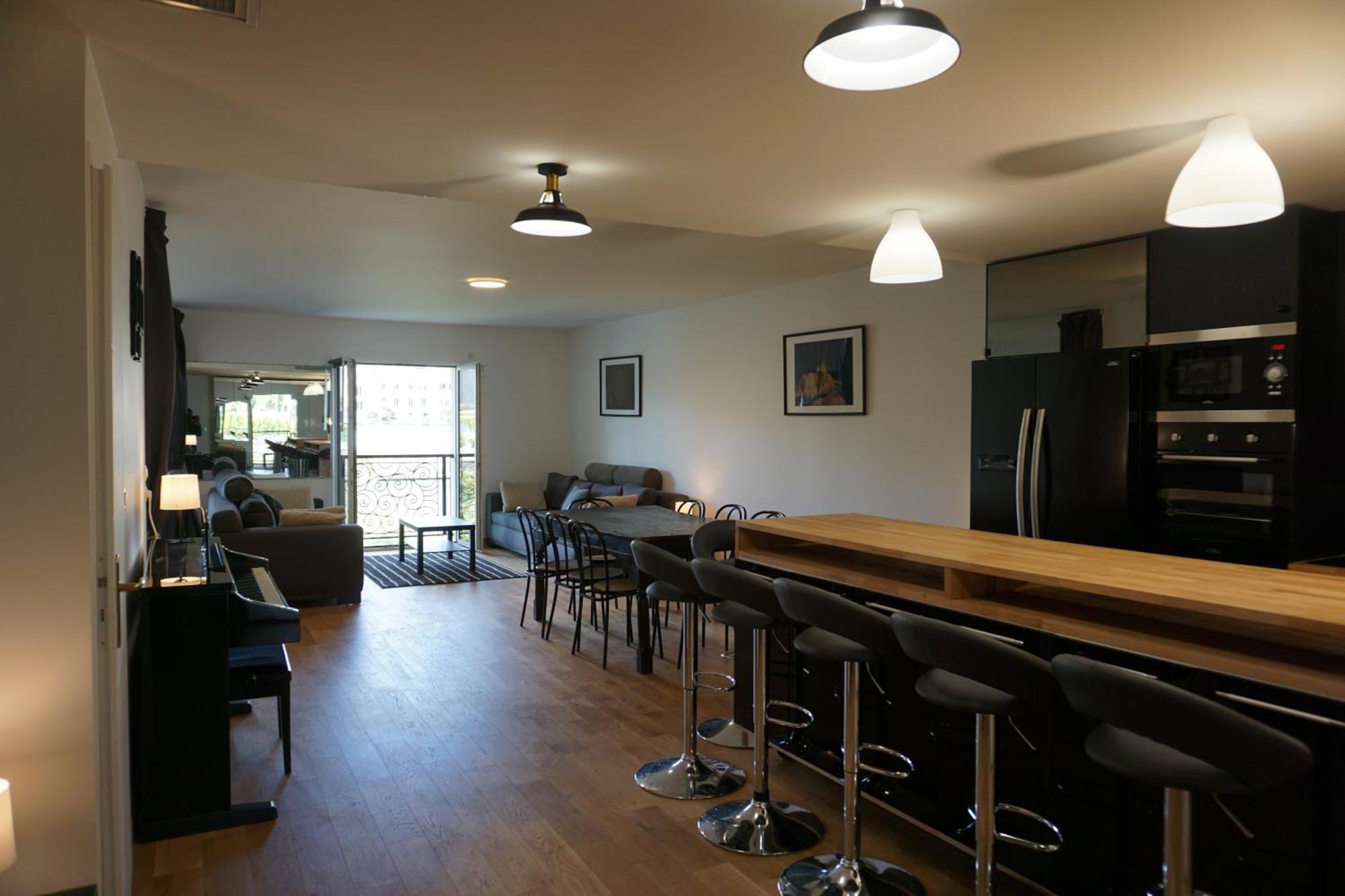 Residences Grande Jatte, Bord De Seine, Suites 52M2 A 97M2, Hopital Americain A 600M 塞纳河畔讷伊 外观 照片